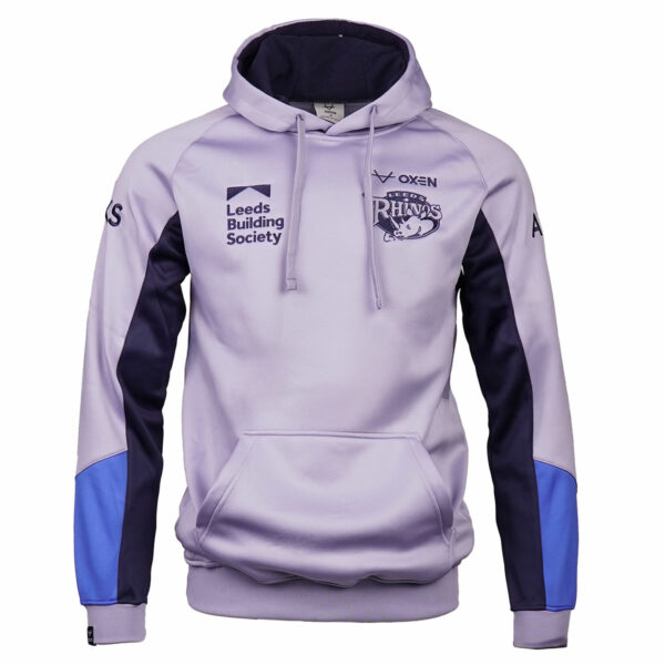 Leeds Rhinos 2025 Silver OH Hoody JNR