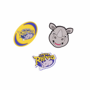 Leeds Rhinos 3pk Shoe Charms