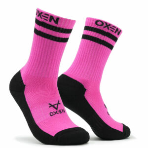 Oxen Pnk/Blk Sports Socks JNR
