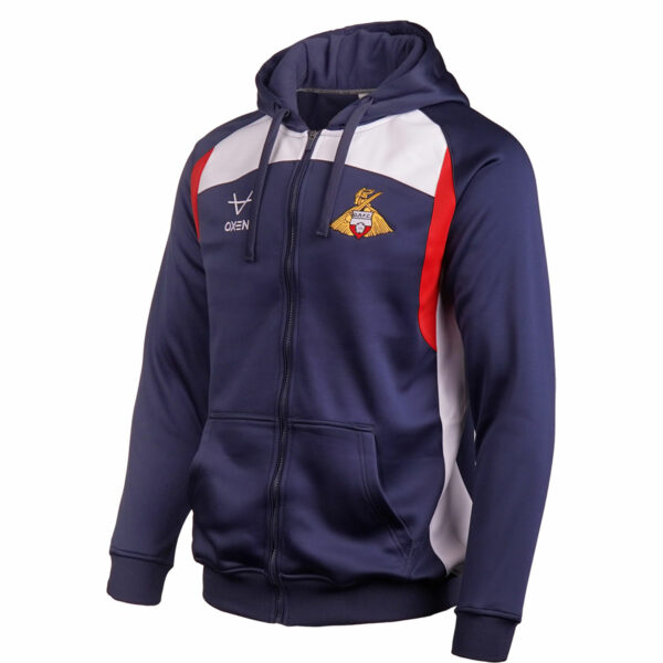 Doncaster Rovers 25/26 Coaches FZ Hoody JNR - Image 2