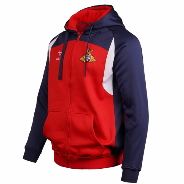 Doncaster Rovers 25/26 Players FZ Hoody JNR - Image 2