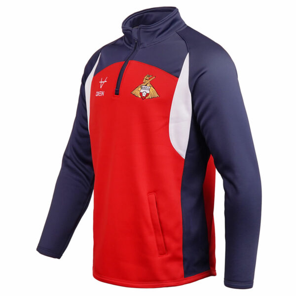 Doncaster Rovers 25/26 Players QZ Jacket JNR - Image 2