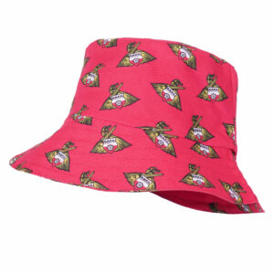 Doncaster Rovers Crest Print Bucket Hat