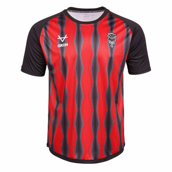 Lincoln City 25/26 Players Red/Blk Training Tee JNR