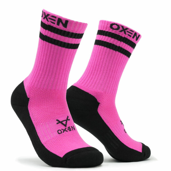 Oxen Pnk/Blk Sports Socks