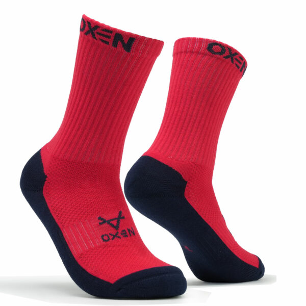 Oxen Red/Nvy Sports Socks