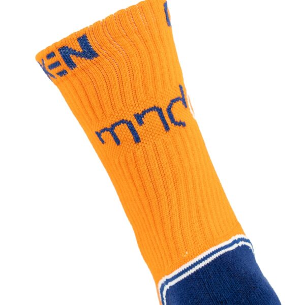 Oxen Sports Sock MNDA Text Orange/Navy JNR - Image 2
