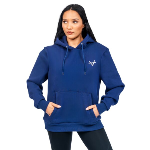 Oxen Vital Navy Cotton Hoody - Image 3