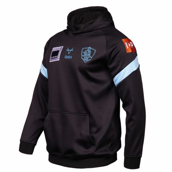 Coventry Rugby 25/26 Black OH Hoody JNR - Image 2