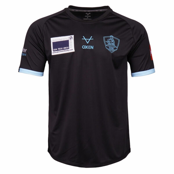 Coventry Rugby 25/26 Black Training T-Shirt JNR
