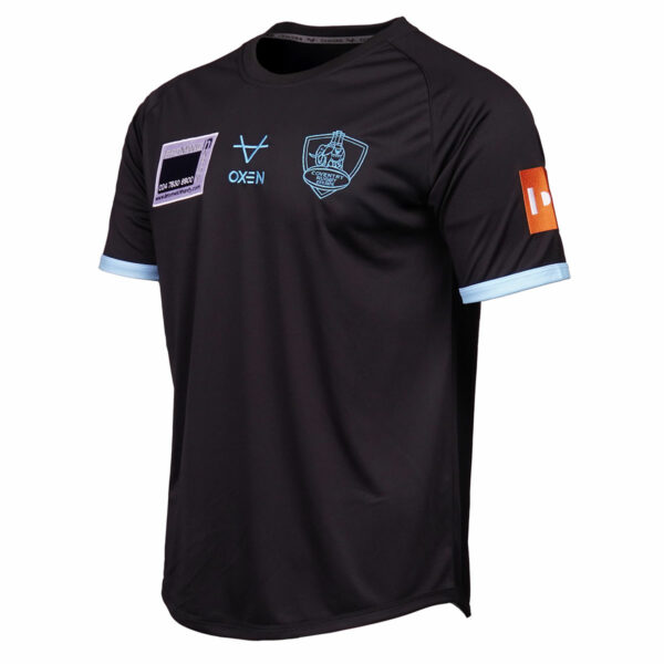 Coventry Rugby 25/26 Black Training T-Shirt JNR - Image 2