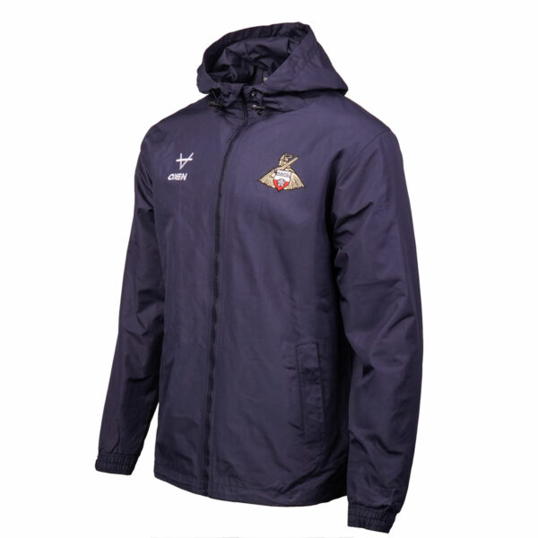 Doncaster Rovers 25/26 Coaches Rain Jacket JNR - Image 2