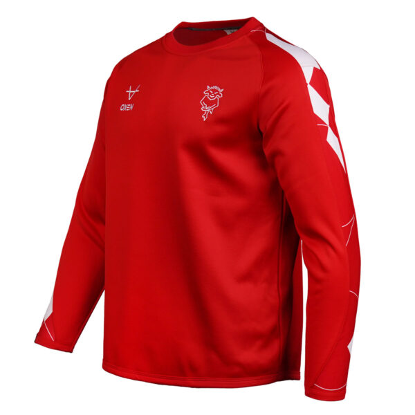 Lincoln City 25/26 Home Warm Up Sweatshirt - Image 2