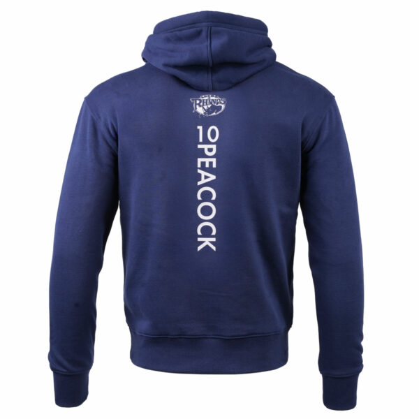 Leeds Rhinos Legend Peacock Hoody - Image 3