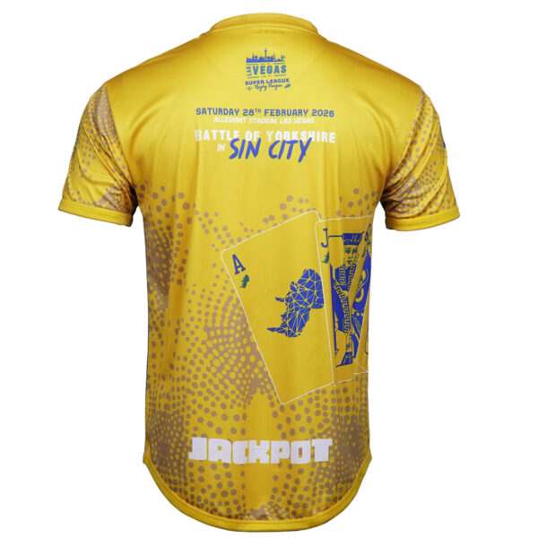 Leeds Rhinos Vegas Jackpot Theme Tee - Image 3