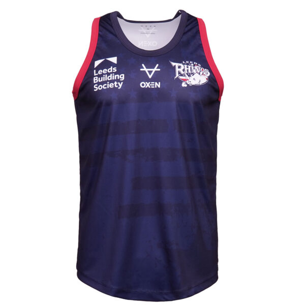 Leeds Rhinos 2026 USA Singlet Navy