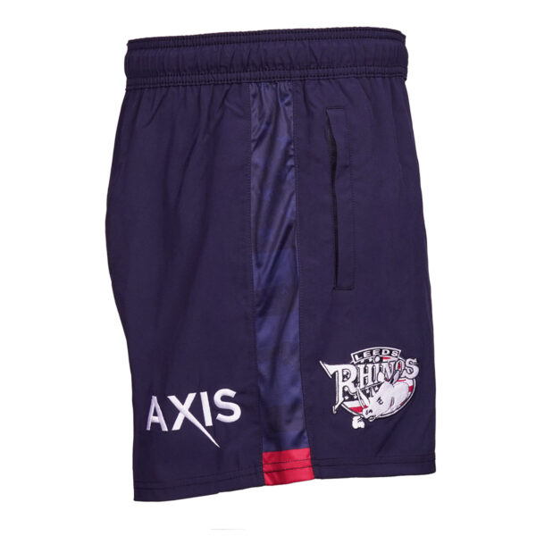 Leeds Rhinos 2026 USA Training Shorts Nvy - Image 2