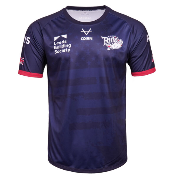Leeds Rhinos 2026 USA Training Tee Nvy