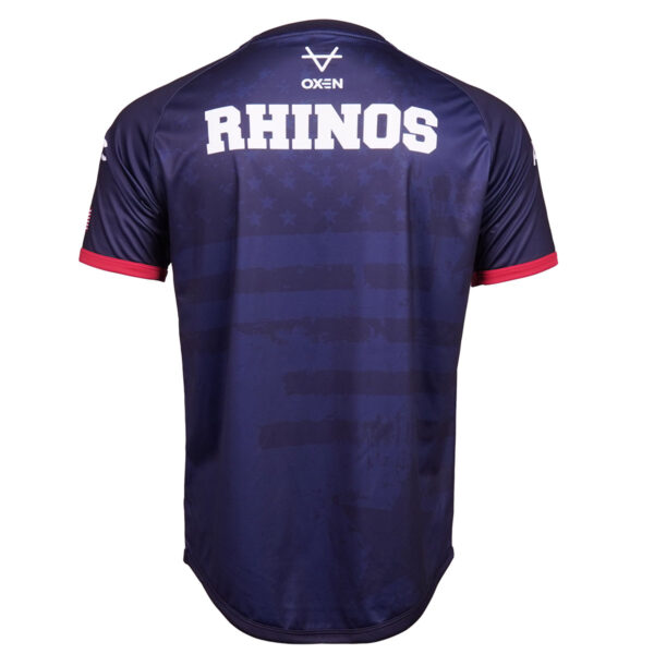 Leeds Rhinos 2026 USA Training Tee Nvy - Image 3