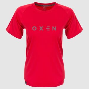 Oxen Elite Tee Red Womens
