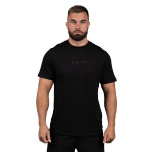 Oxen Origin Black Cotton Tee