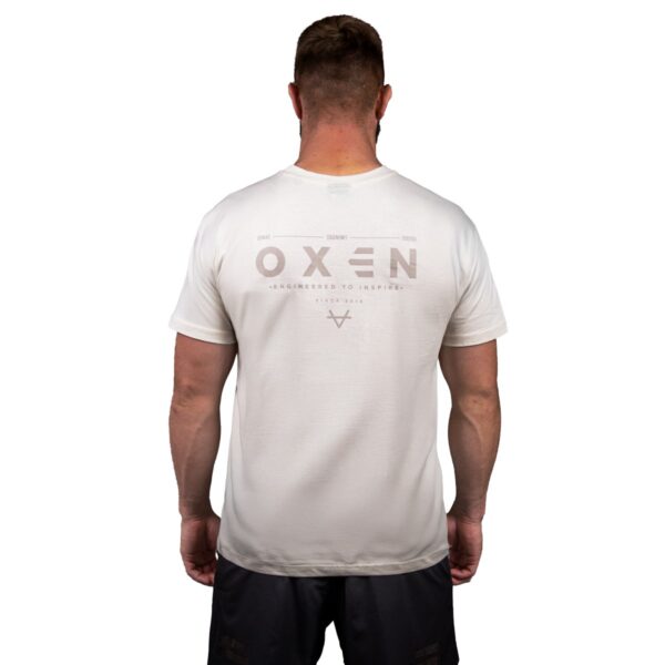Oxen Origin Sand Cotton Tee - Image 2