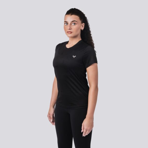 Oxen Performance Tee Ladies Black - Image 3