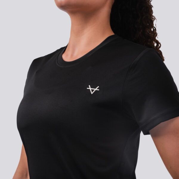 Oxen Performance Tee Ladies Black - Image 4