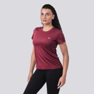 Oxen Performance Tee Ladies Raspberry
