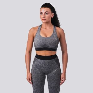 Oxen Seamless Sports Bra Charcoal