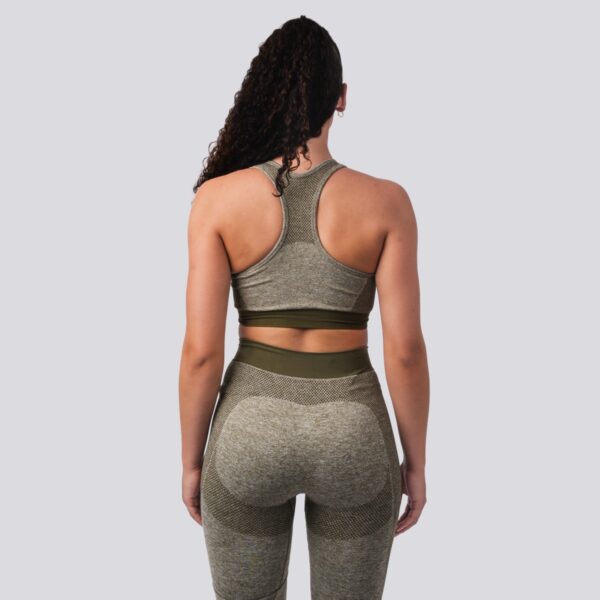 Oxen Seamless Sports Bra Olive - Image 4