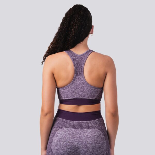 Oxen Seamless Sports Bra Purple - Image 4