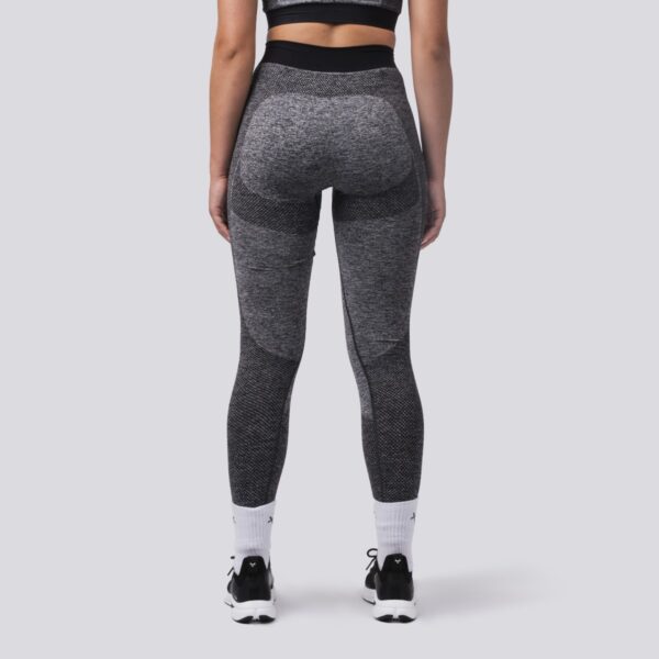 Oxen Seamless Sports Leggings Charcoal - Image 3