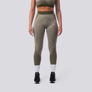Oxen Seamless Sports Leggings Olive