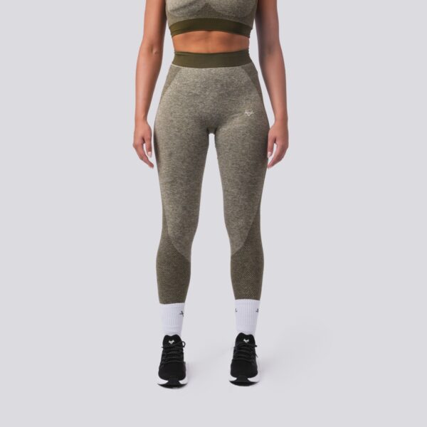 Oxen Seamless Sports Leggings Olive