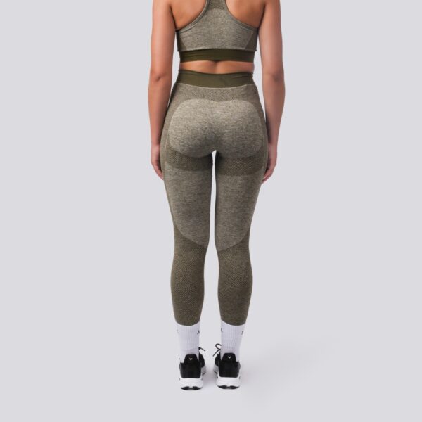 Oxen Seamless Sports Leggings Olive - Image 5