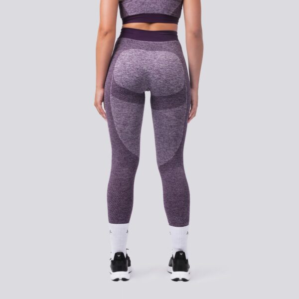 Oxen Seamless Sports Leggings Purple - Image 3