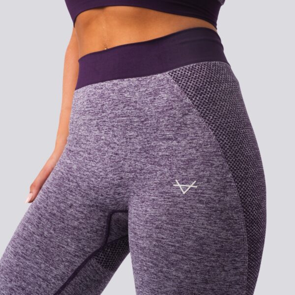 Oxen Seamless Sports Leggings Purple - Image 5