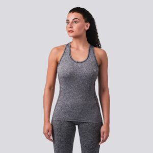 Oxen Seamless Sports Vest Charcoal