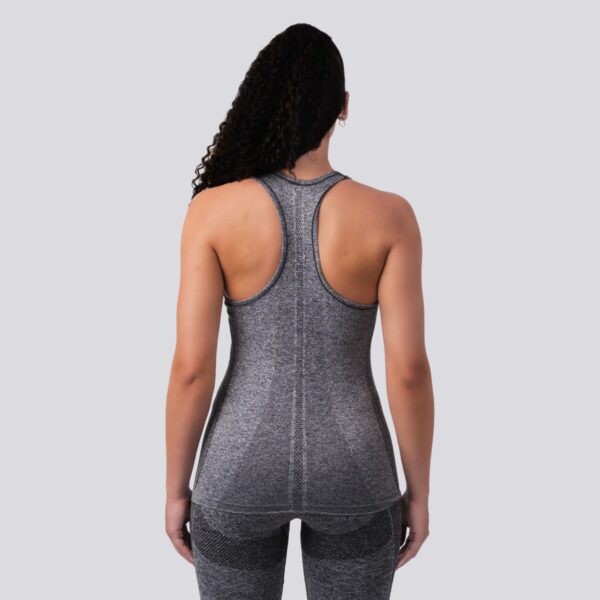 Oxen Seamless Sports Vest Charcoal - Image 4