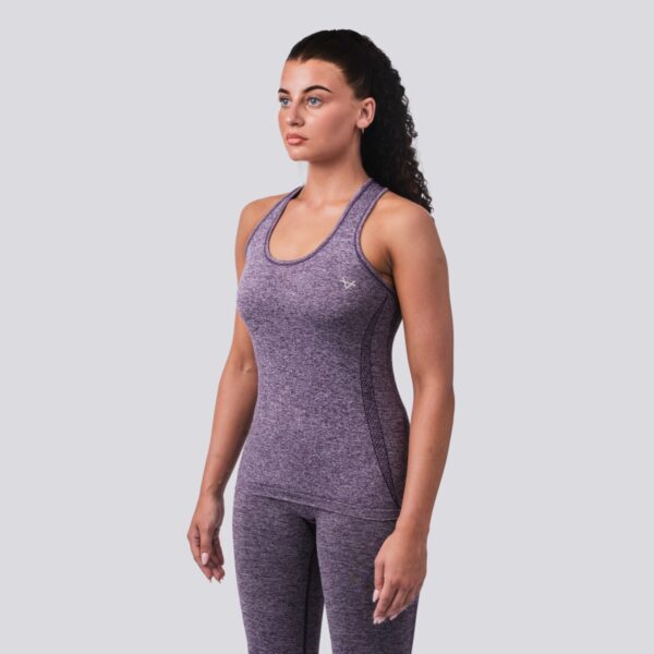 Oxen Seamless Sports Vest Purple - Image 2