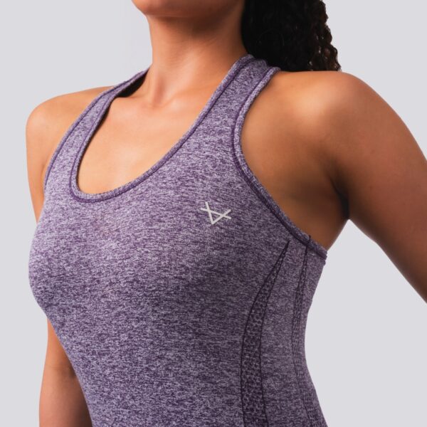Oxen Seamless Sports Vest Purple - Image 3