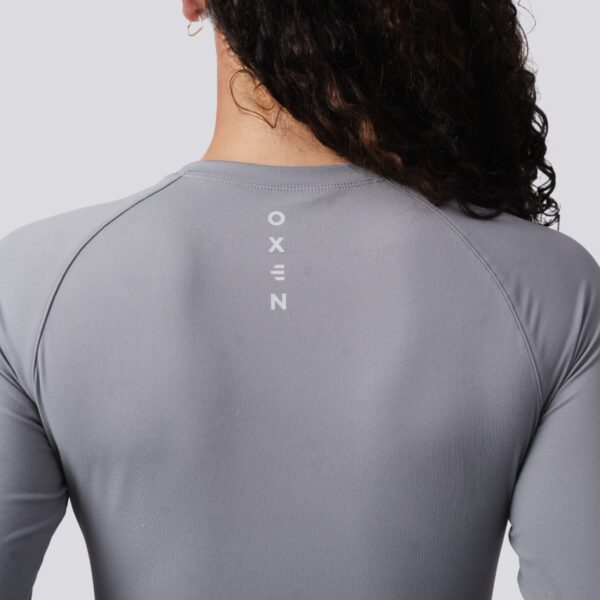 Oxen Womens Endure Sculpt LS Top Fossil - Image 2