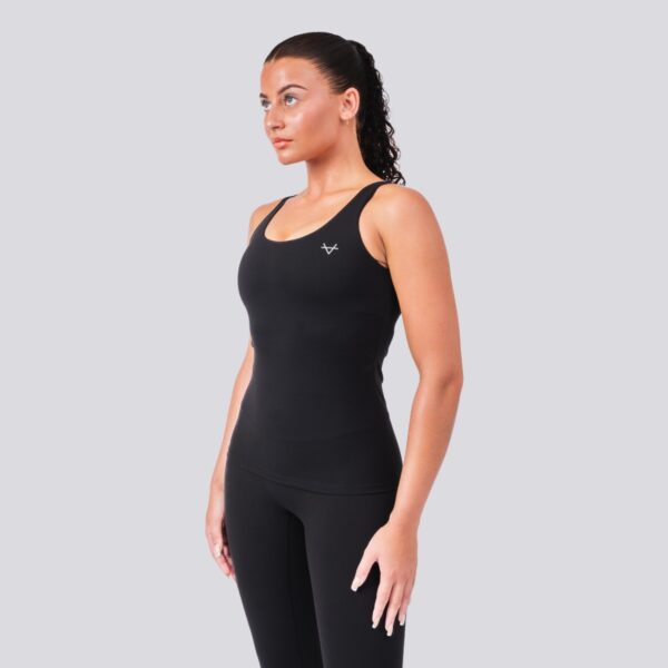 Oxen Womens Endure Sculpt Tank Blk - Image 2
