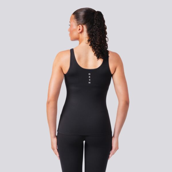 Oxen Womens Endure Sculpt Tank Blk - Image 3