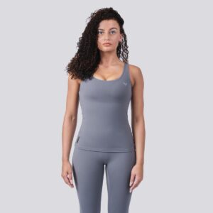 Oxen Womens Endure Sculpt Tank Fossil