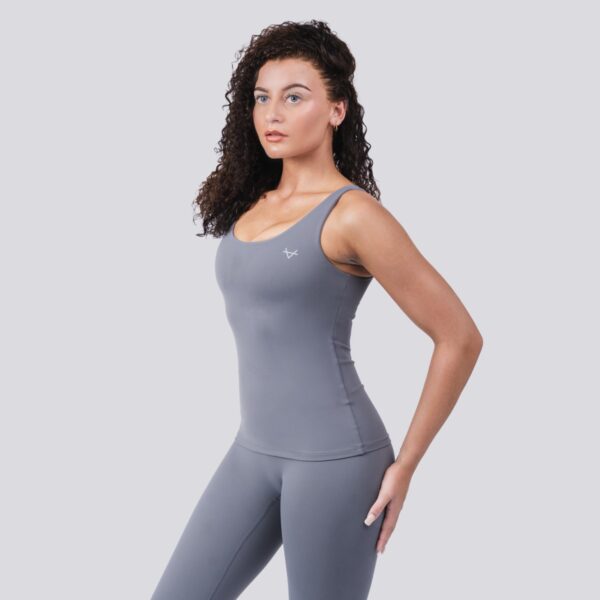 Oxen Womens Endure Sculpt Tank Fossil - Image 2