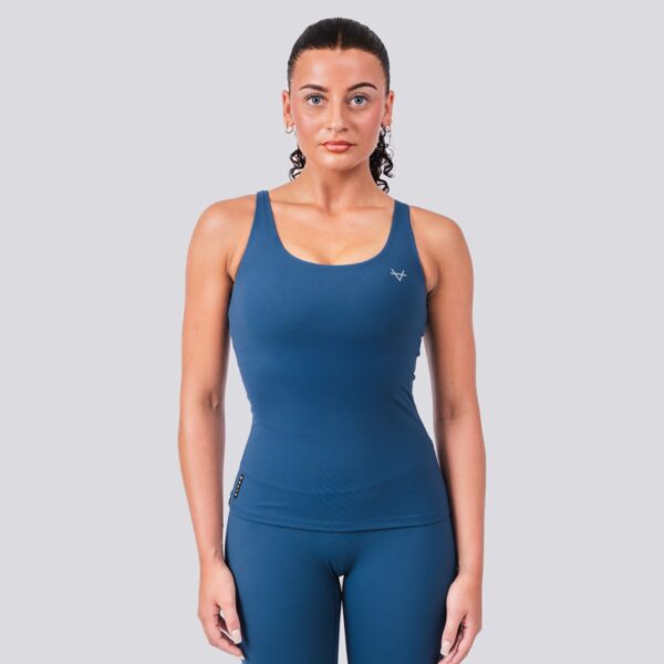 Oxen Womens Endure Sculpt Tank Sapphire