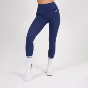 Womens Oxen Hourglass Leggings Navy