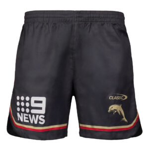 DOLPHINS MENS TRAINING SHORTS CHARC